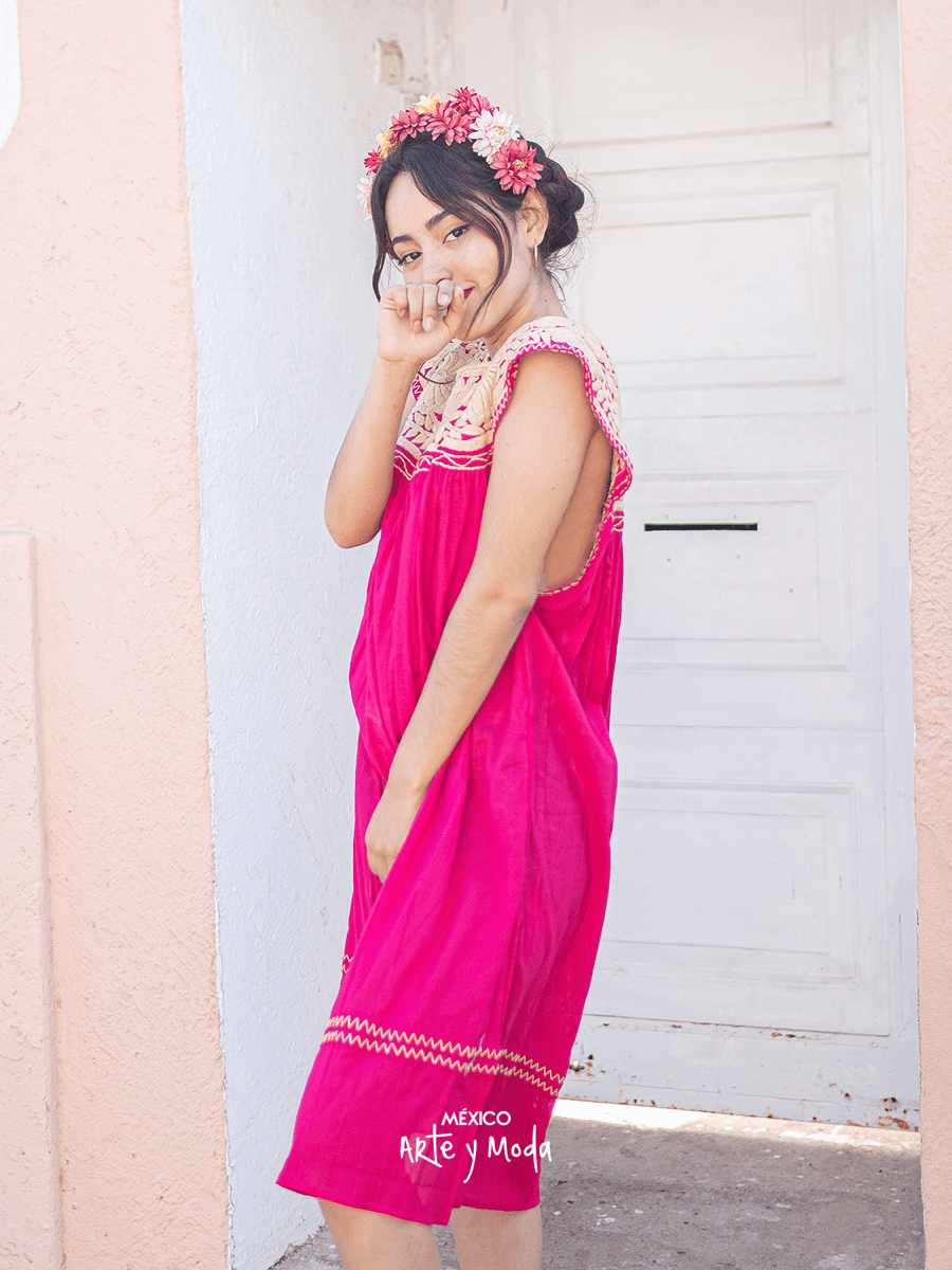 Tunica Aguacatenango - MÉXICO ARTE Y MODA - Vestido Bordado