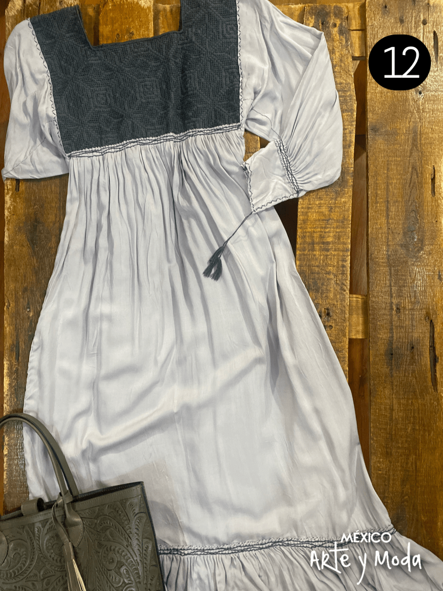 Tunica Estrella Rayon - MÉXICO ARTE Y MODA - Vestido Bordado