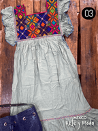 Tunica Estrella Rayon - MÉXICO ARTE Y MODA - Vestido Bordado