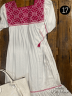 Tunica Estrella Rayon - MÉXICO ARTE Y MODA - Vestido Bordado