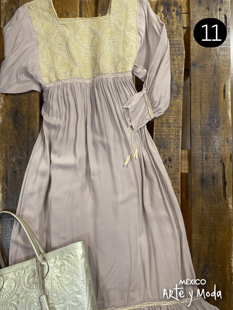 Tunica Estrella Rayon - MÉXICO ARTE Y MODA - Vestido Bordado