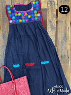 Tunica Flor Rococo - MÉXICO ARTE Y MODA - Vestido Bordado