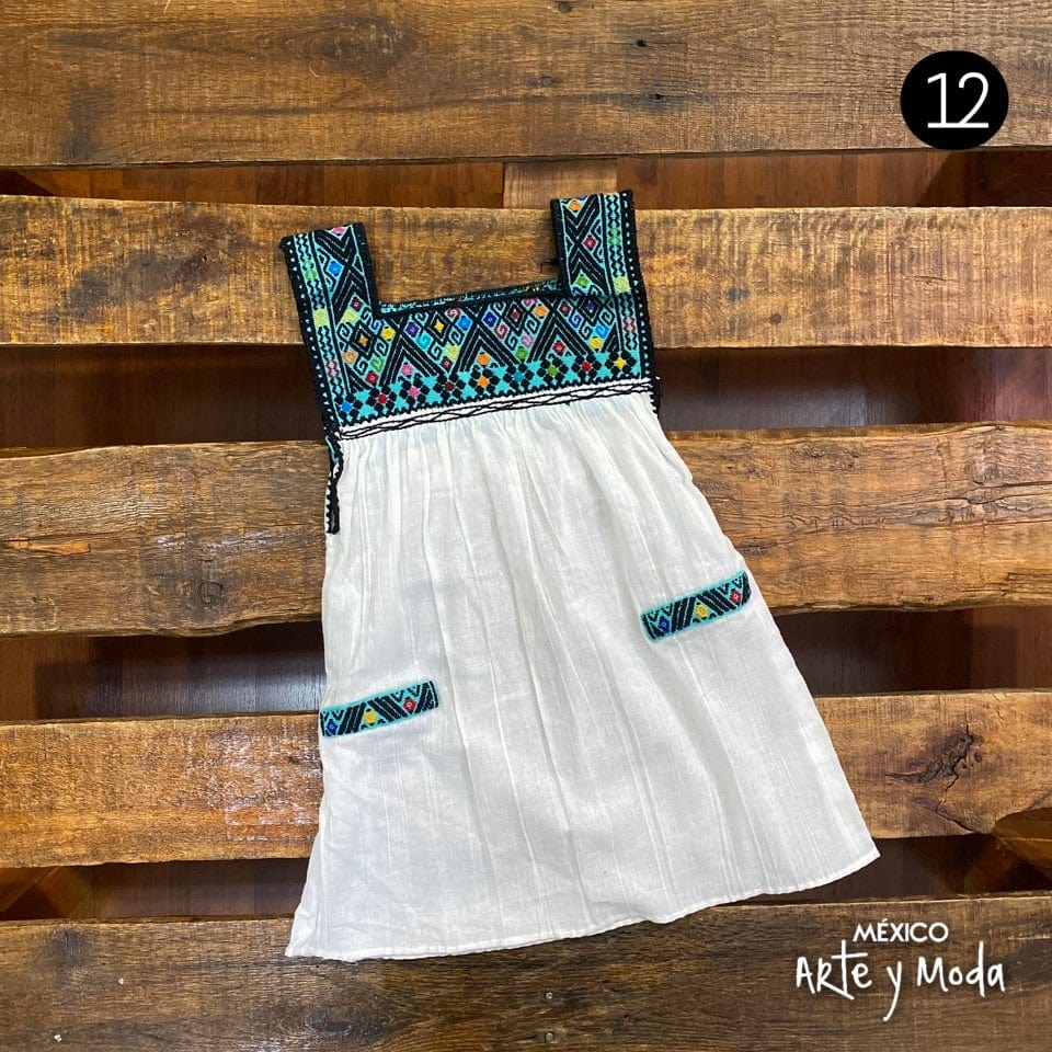 Tunica Infantil San Andres - MÉXICO ARTE Y MODA - Vestido Infantil