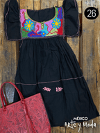 Tunica Reina - MÉXICO ARTE Y MODA - Vestido Bordado