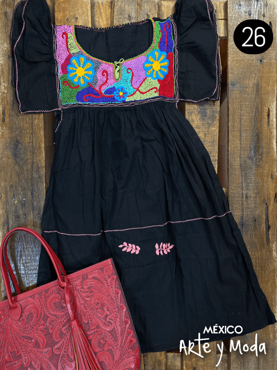 Tunica Reina - MÉXICO ARTE Y MODA - Vestido Bordado