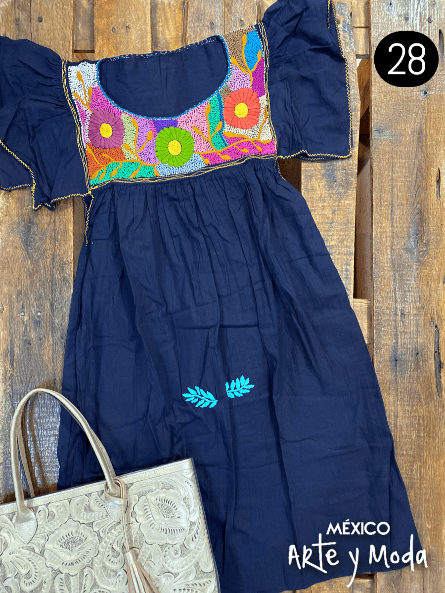 Tunica Reina - MÉXICO ARTE Y MODA - Vestido Bordado