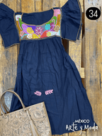 Tunica Reina - MÉXICO ARTE Y MODA - Vestido Bordado