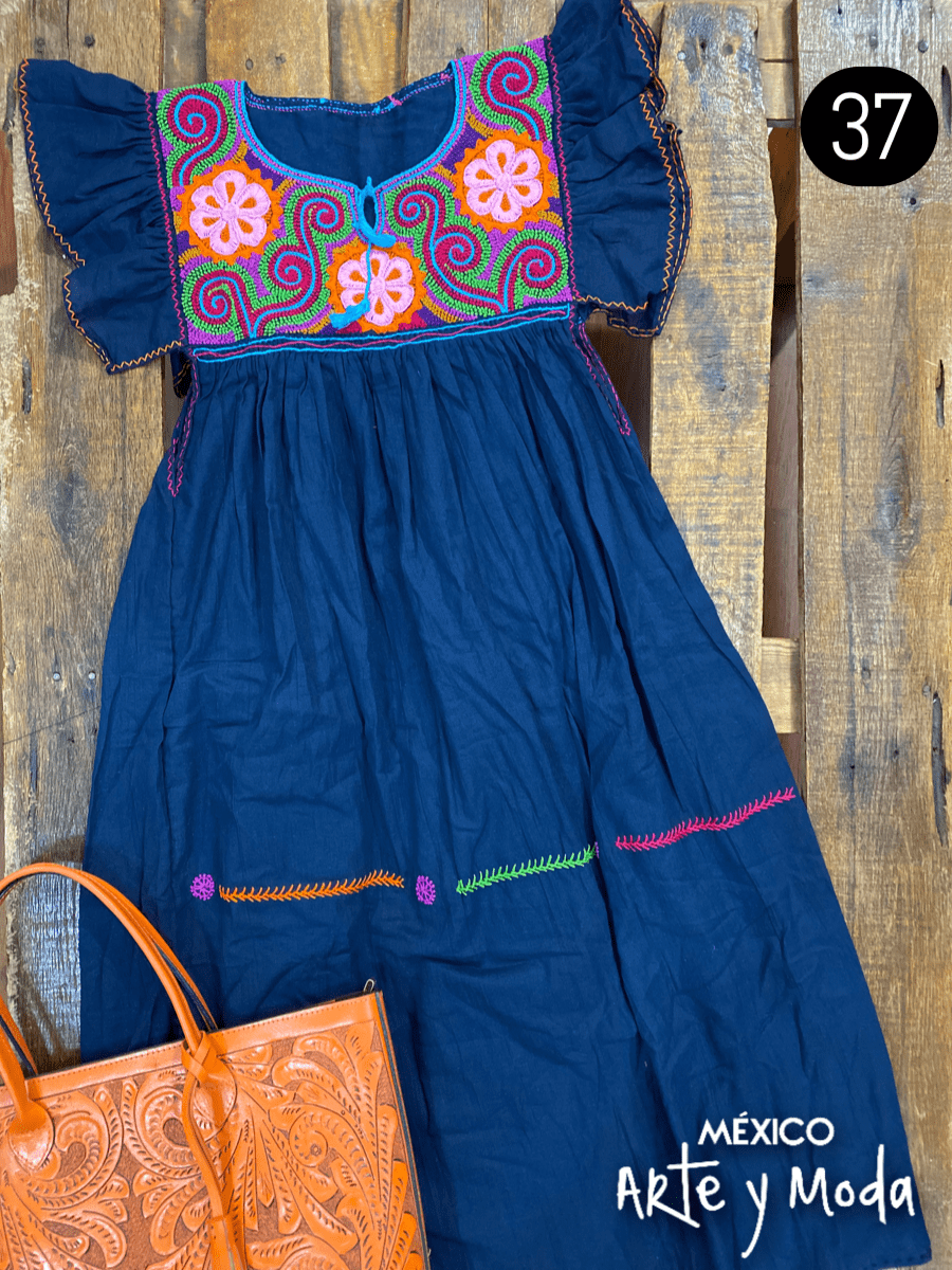 Tunica Reina - MÉXICO ARTE Y MODA - Vestido Bordado