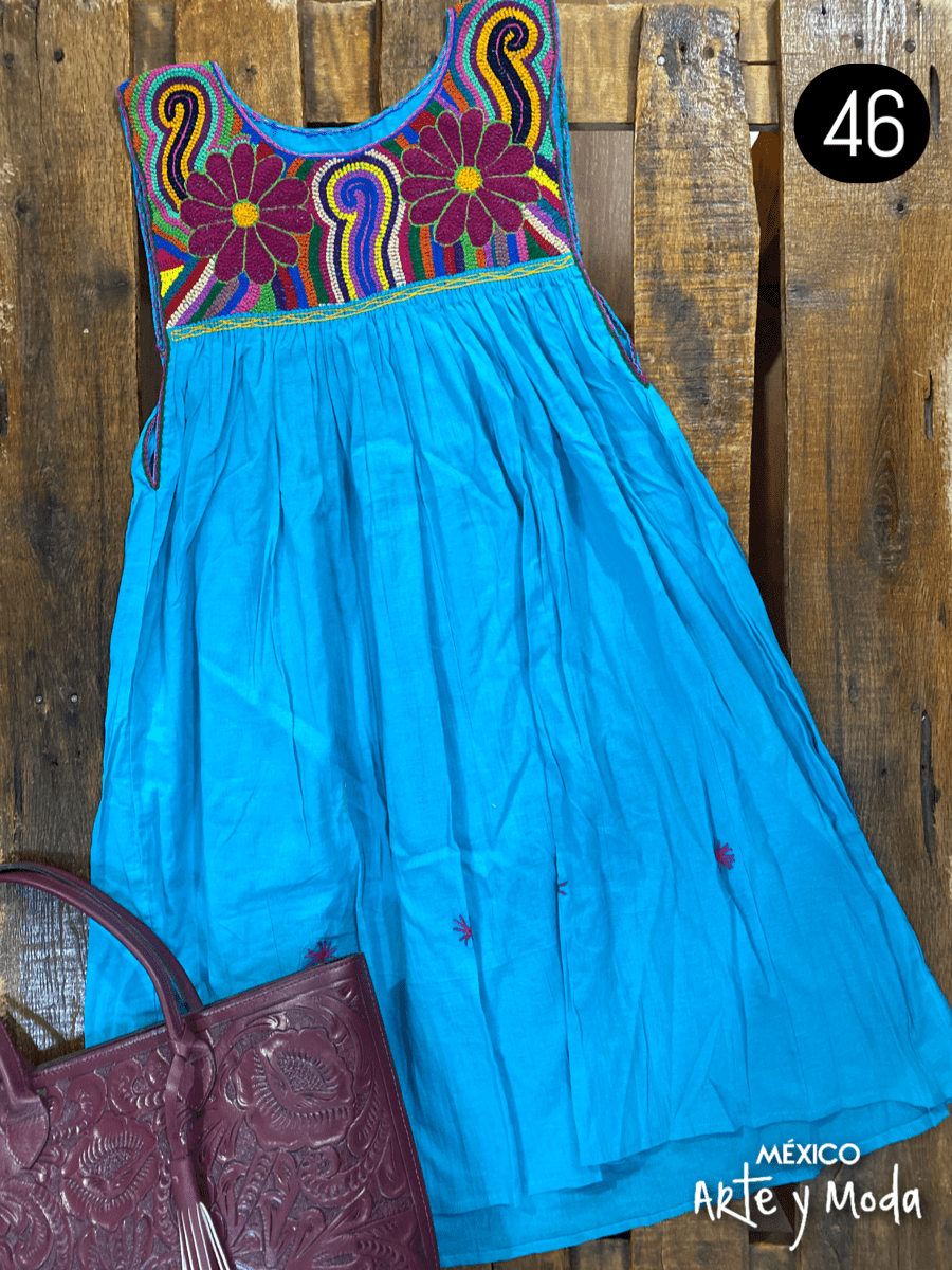 Tunica Reina - MÉXICO ARTE Y MODA - Vestido Bordado