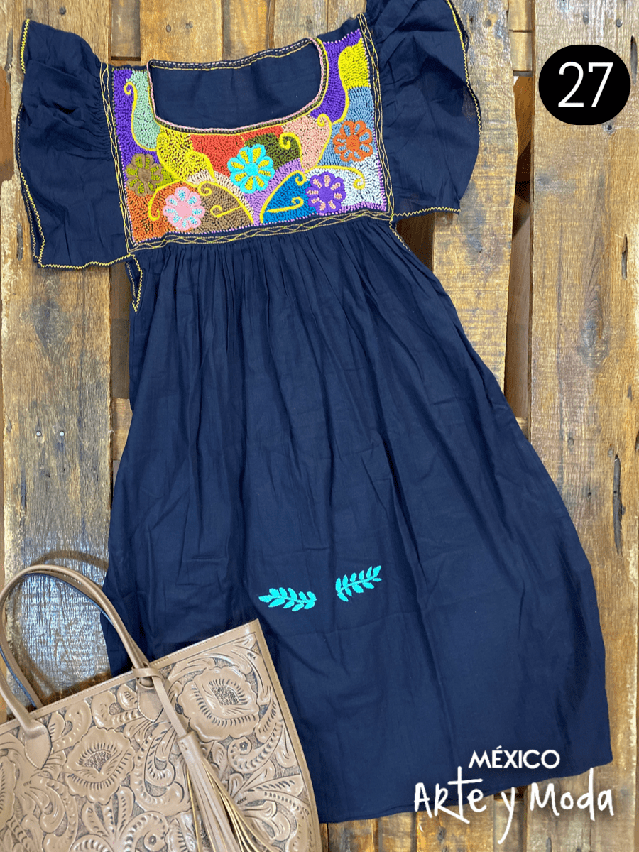 Tunica Reina - MÉXICO ARTE Y MODA - Vestido Bordado