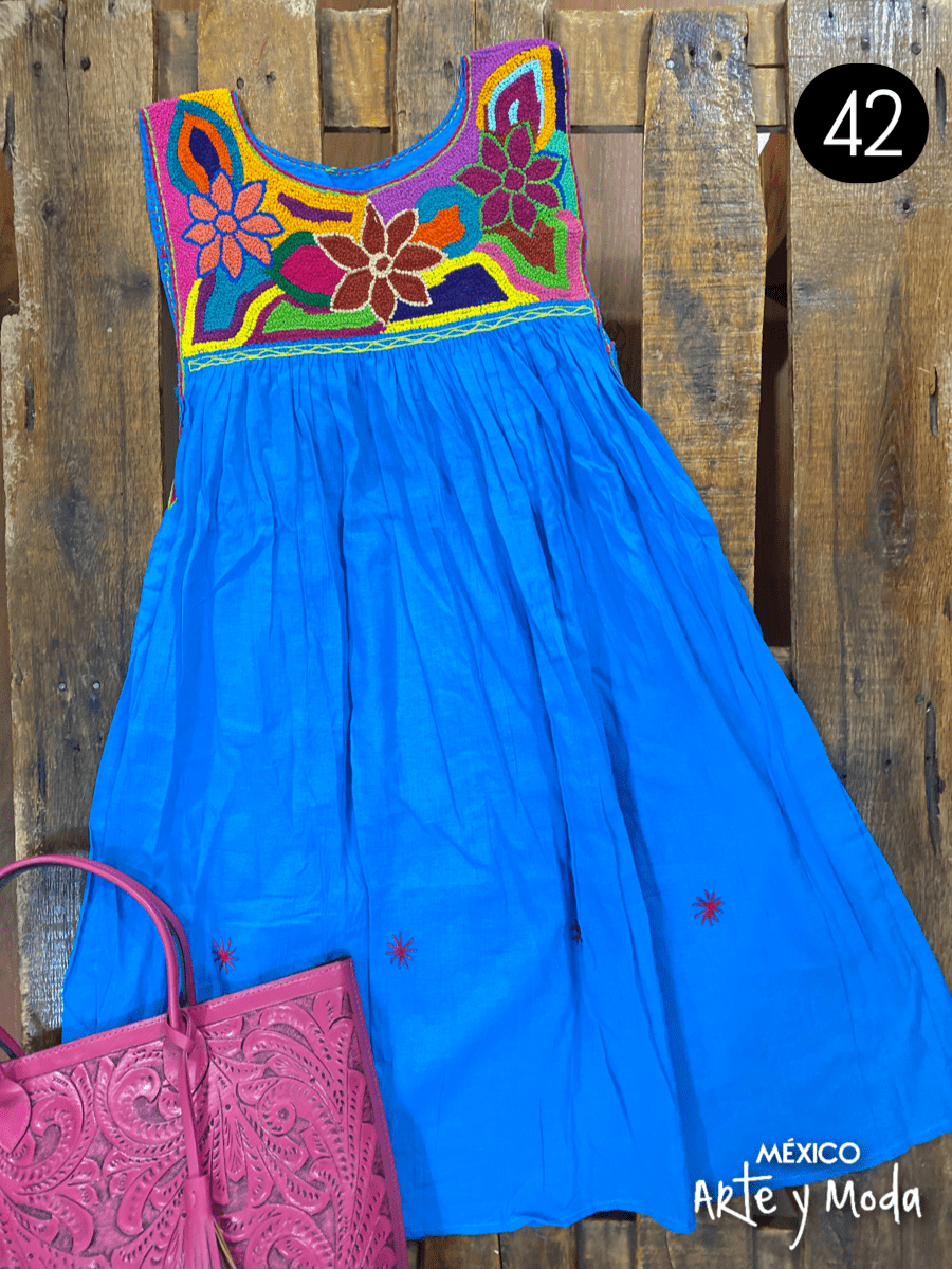 Tunica Reina - MÉXICO ARTE Y MODA - Vestido Bordado