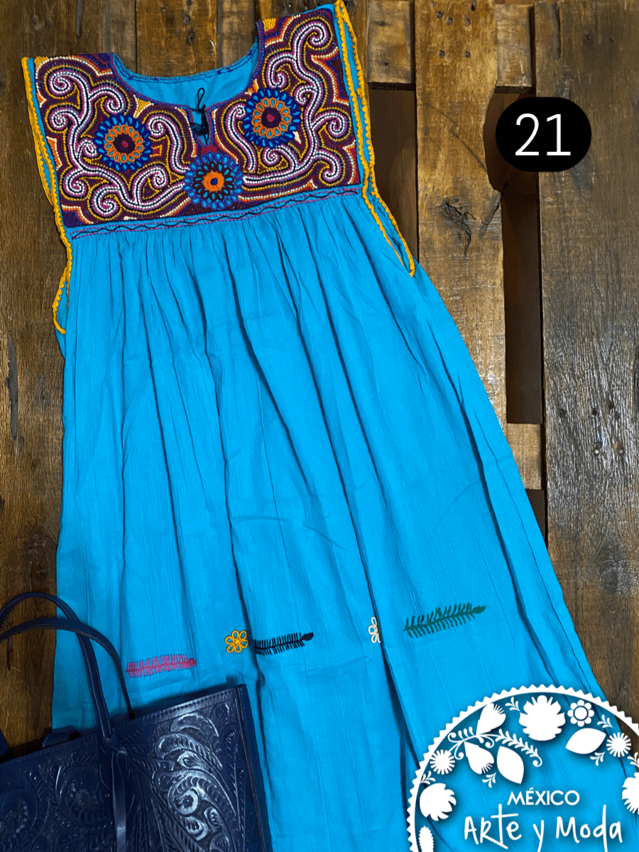 Tunica Reina - MÉXICO ARTE Y MODA - Vestido Bordado
