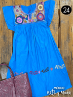 Tunica Reina - MÉXICO ARTE Y MODA - Vestido Bordado