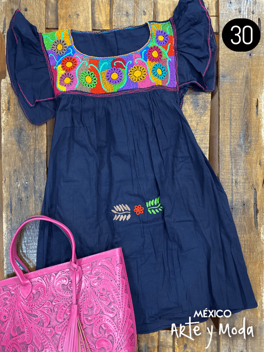 Tunica Reina - MÉXICO ARTE Y MODA - Vestido Bordado