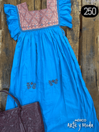 Tunica San Andres Olan - MÉXICO ARTE Y MODA - Vestido Bordado