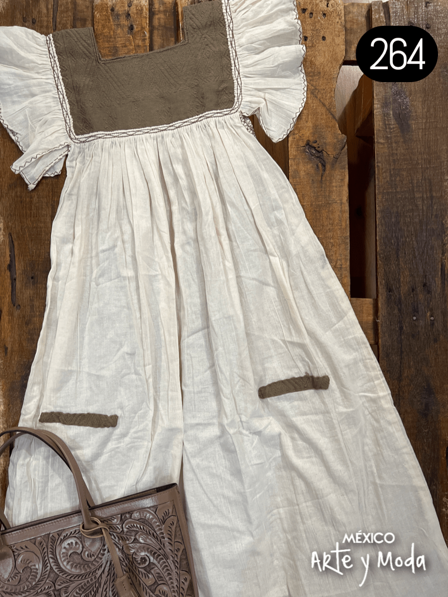 Tunica San Andres Olan - MÉXICO ARTE Y MODA - Vestido Bordado