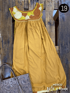 Vestido Aguacatenango Rayon - MÉXICO ARTE Y MODA - Vestido Bordado