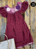 Vestido Aguacatenango Rayon - MÉXICO ARTE Y MODA - Vestido Bordado