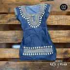 Vestido Chamula Infantil - MÉXICO ARTE Y MODA - Vestido Infantil