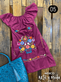 Vestido Coco Campesino - MÉXICO ARTE Y MODA - Vestido Bordado