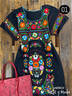 Vestido Coco Relleno - MÉXICO ARTE Y MODA - Vestidos