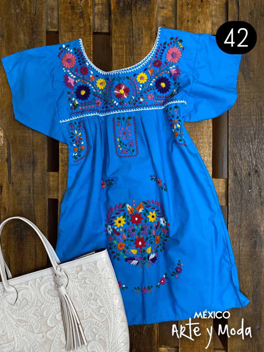 Vestido Coco Tradicional - MÉXICO ARTE Y MODA - Vestido Bordado