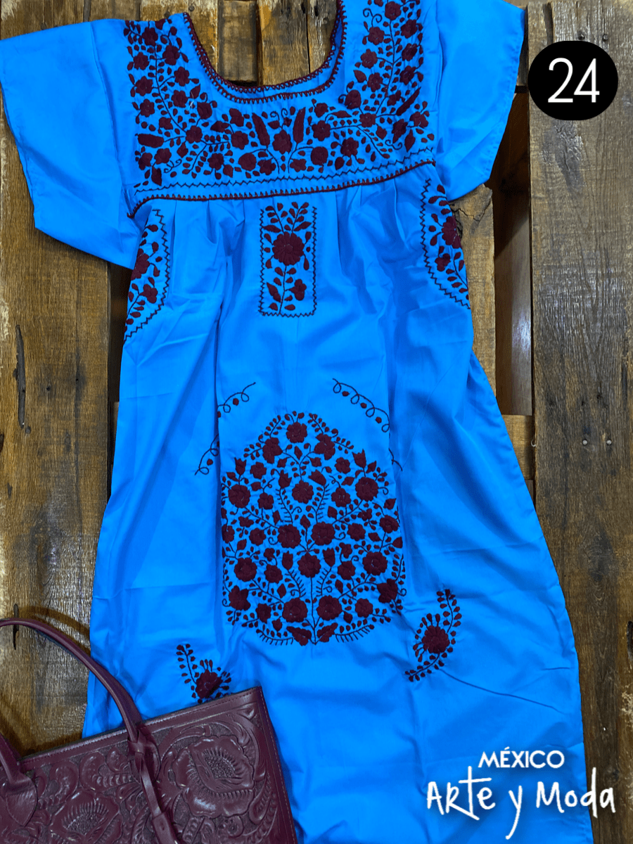 Vestido Coco Unitono - MÉXICO ARTE Y MODA - Vestido Bordado
