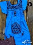 Vestido Coco Unitono - MÉXICO ARTE Y MODA - Vestido Bordado
