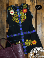 Vestido Fusion Chiapas - MÉXICO ARTE Y MODA - Vestido Bordado