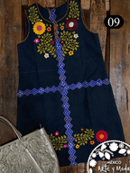 Vestido Fusion Chiapas - MÉXICO ARTE Y MODA - Vestido Bordado