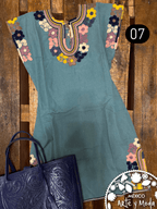 Vestido JolXic Telar Cintura - MÉXICO ARTE Y MODA - Vestido Bordado