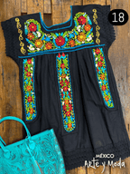 Vestido Mariachi Encaje - MÉXICO ARTE Y MODA - Vestido Bordado