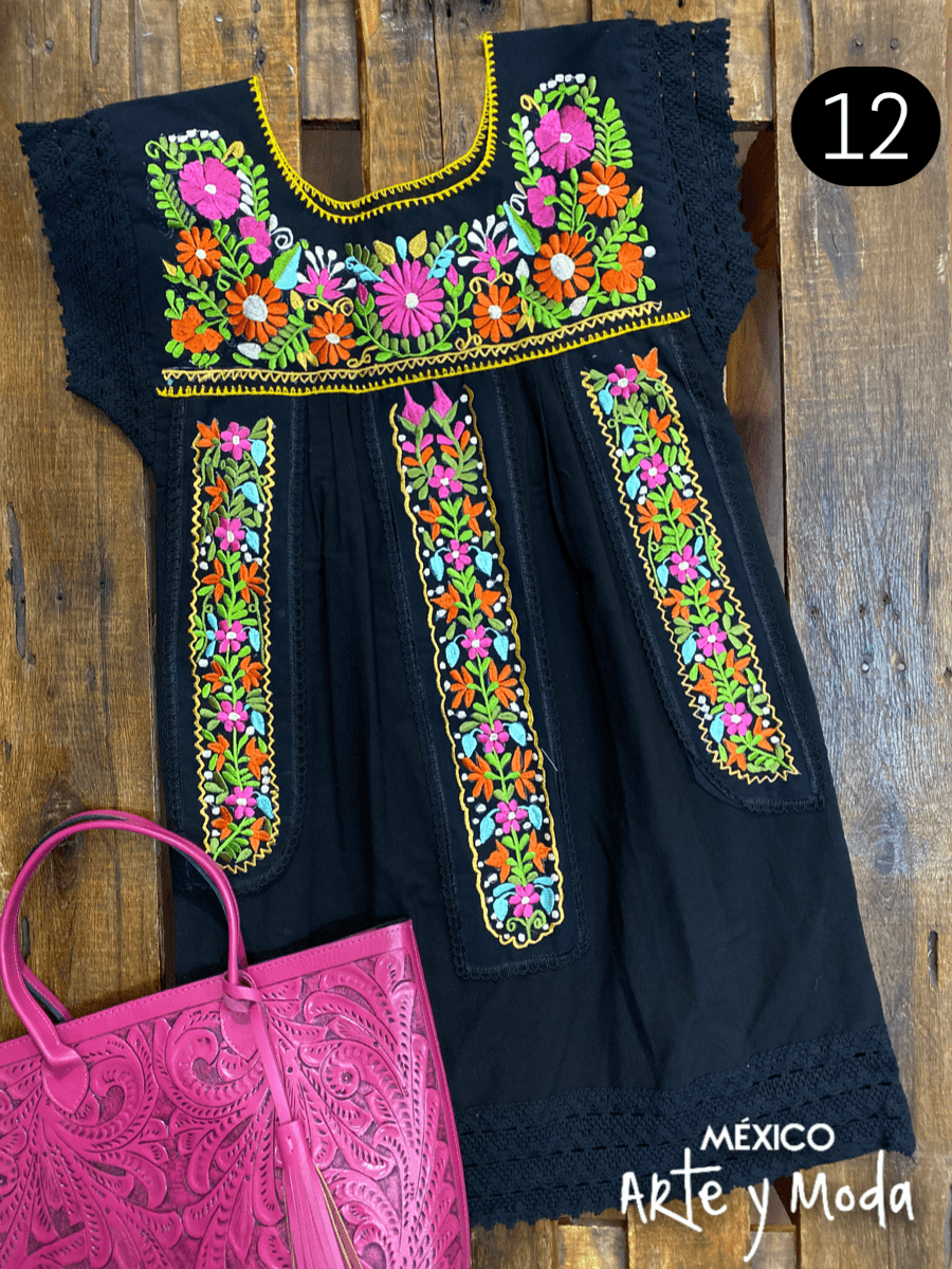 Vestido Mariachi Encaje - MÉXICO ARTE Y MODA - Vestido Bordado