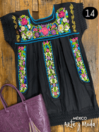 Vestido Mariachi Encaje - MÉXICO ARTE Y MODA - Vestido Bordado