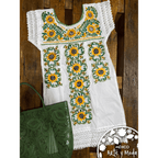 Vestido Mariachi Girasol - MÉXICO ARTE Y MODA - Vestido Bordado