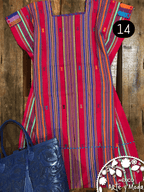 Vestido Pantelho - MÉXICO ARTE Y MODA - Vestido Bordado