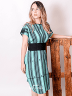 Vestido Pantelho - MÉXICO ARTE Y MODA - Vestido Bordado