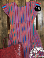 Vestido Pantelho - MÉXICO ARTE Y MODA - Vestido Bordado