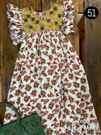 Vestido Rococo Rayon - MÉXICO ARTE Y MODA - Vestido Bordado