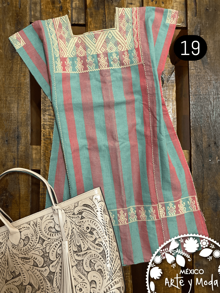 Vestido San Andres Clasico - MÉXICO ARTE Y MODA - Vestido Bordado