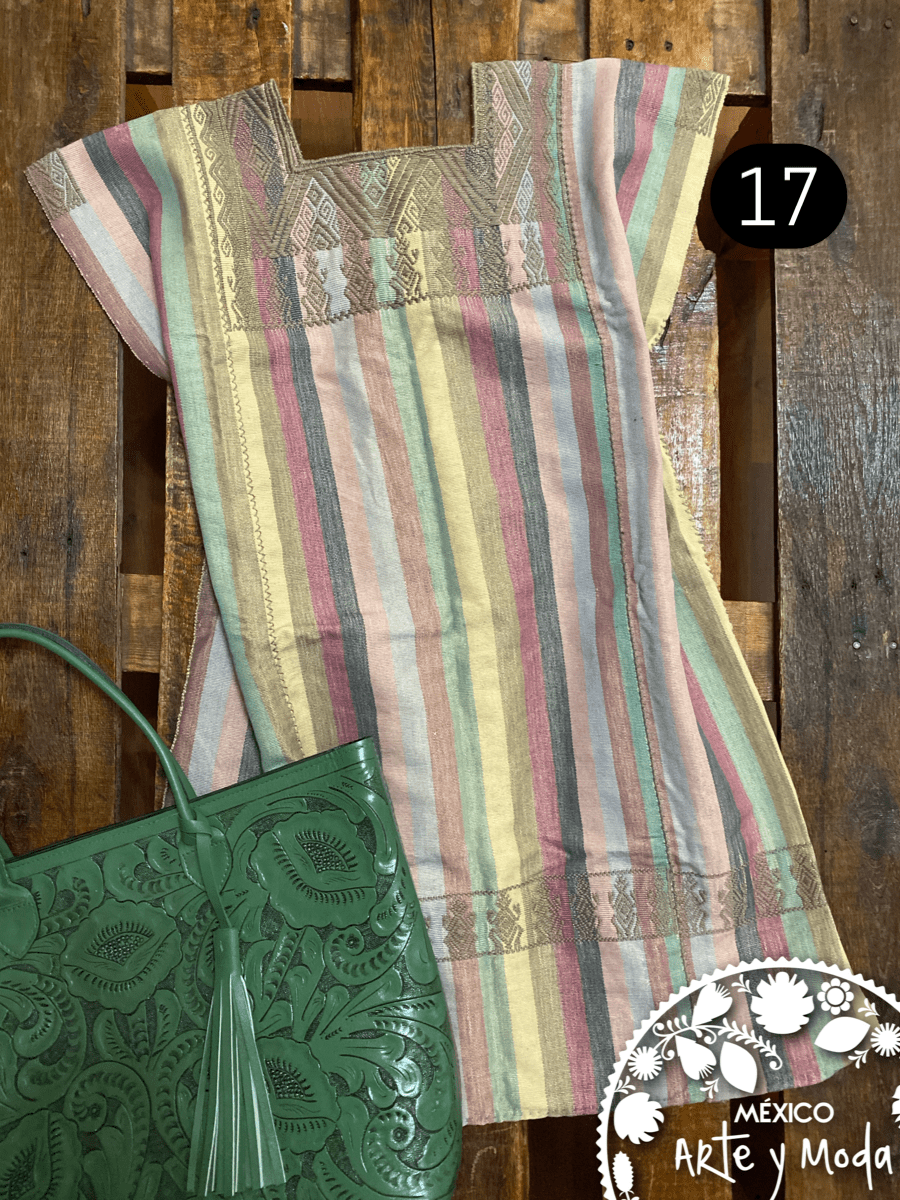 Vestido San Andres Clasico - MÉXICO ARTE Y MODA - Vestido Bordado