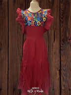 Vestido Sayulita - MÉXICO ARTE Y MODA - Vestido Bordado