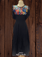 Vestido Sayulita - MÉXICO ARTE Y MODA - Vestido Bordado