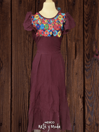 Vestido Sayulita - MÉXICO ARTE Y MODA - Vestido Bordado