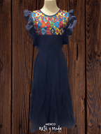 Vestido Sayulita - MÉXICO ARTE Y MODA - Vestido Bordado