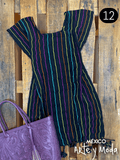 Vestido Telar Deshilado - MÉXICO ARTE Y MODA - Vestido Bordado